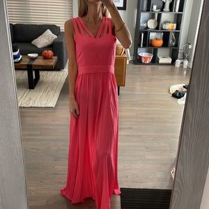 Elliatt pink silk dress